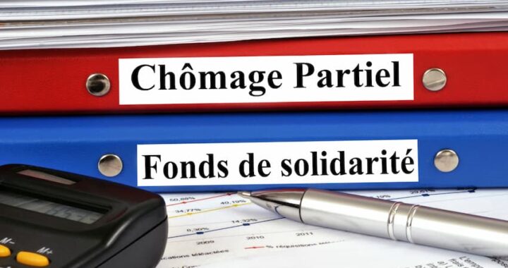 Compte comptable chomage partiel