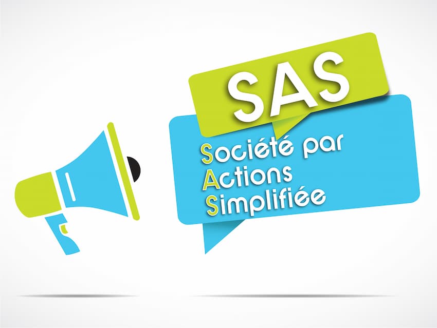 Droit d'enregistrement sas